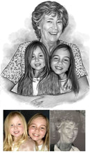 Load image into Gallery viewer, Black & White Portrait