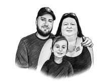 Load image into Gallery viewer, Black & White Portrait