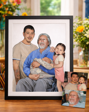 Load image into Gallery viewer, Black &amp; White Portrait
